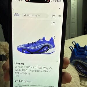 Li-Ning Blue Sneakers